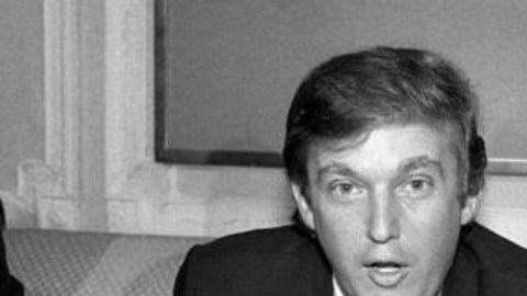 Donald Trump y el abogado Roy Cohn.