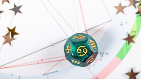 Símbolo astrológico del signo de Cáncer.