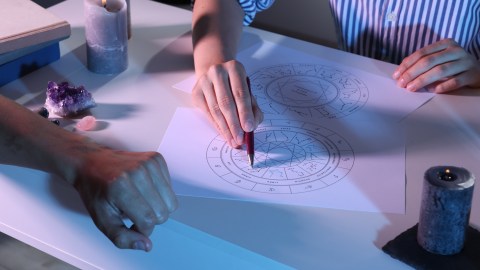 Lectura de una carta astral.