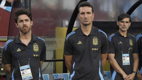 Lionel Scaloni, el entrenador de la Selección argentina.