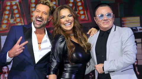 Gabriel Soto, Cecilia Galliano y Gerardo Quiroz.