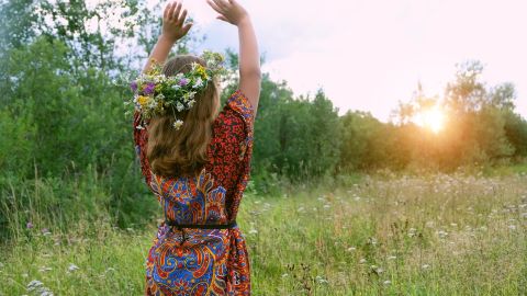 El solsticio de verano ocurre el 20 de junio.