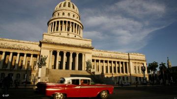 El Capitolio de Cuba en La Habana.