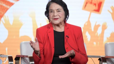 Dolores Huerta es  lideresa sindical y defensora de derechos civiles.