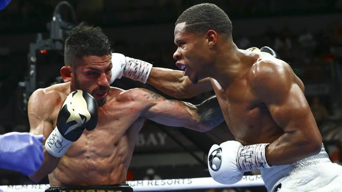Jorge Linares y Devin Haney