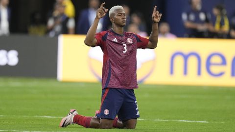 Jeyland Mitchell, jugador de la selección de Costa Rica.