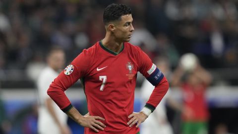 Cristiano Ronaldo, capitán de Portugal.