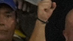 Panama's Eduardo Guerrero, second from right, is congratulated after scoring his side's 2nd goal against Bolivia during a Copa America Group C soccer match in Orlando, Fla., Monday, July 1, 2024. (AP Photo/John Raoux)