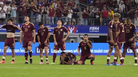 Venezuela cayó en la tanda de penales.