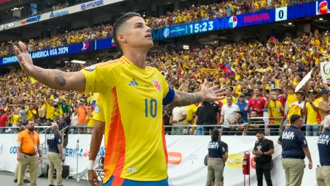 La Selección de Colombia dio un recital de buen fútbol encabezado por su capitán, James Rodríguez.