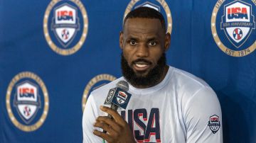 LeBron James, estrella de Los Ángeles Lakers, estará disputando sus cuartos Juegos Olímpicos.