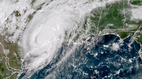 El huracán Beryl golpeó a Texas.