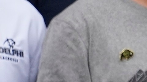 La vicepresidenta Kamala Harris lideró un evento en la Casa Blanca con atletas universitarios.