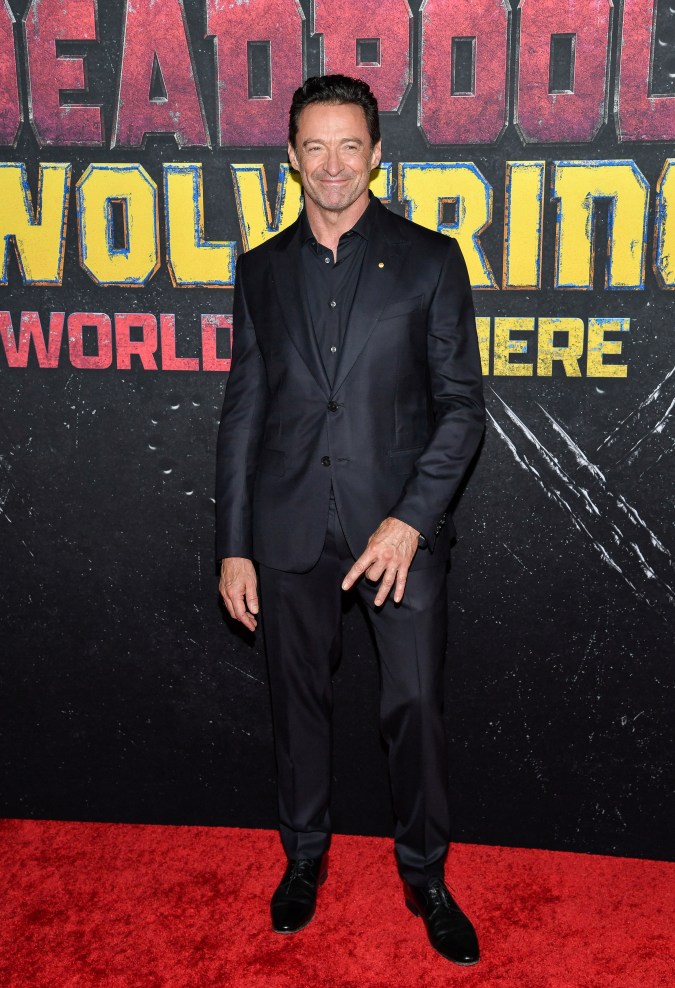 Hugh Jackman attends the world premiere of Marvel Studios' "Deadpool & Wolverine" at the David H. Koch Theater on Monday, July 22, 2024, in New York. (Photo by Evan Agostini/Invision/AP)