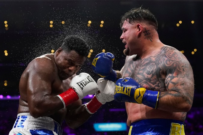 Luis Ortiz y Andy Ruiz Jr.