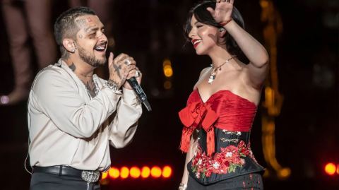 Ángela Aguilar y Christian Nodal