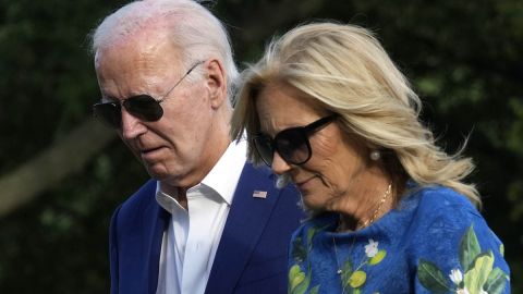 Joe Biden y su esposa Jill