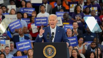 Biden pronunció un nuevo y apasionado discurso en Michigan y dijo que Trump no es apto para ser presidente.