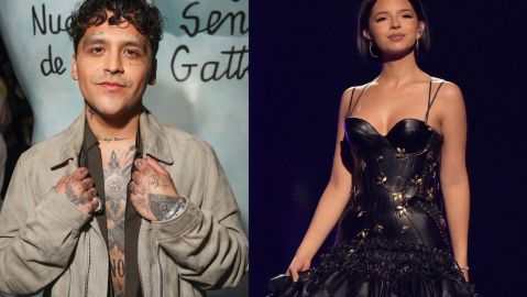 Christian Nodal y Ángela Aguilar