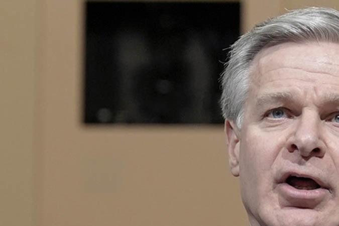 Christopher Wray, director del FBI