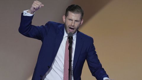 Eric Trump, hijo del expresidente de la nación