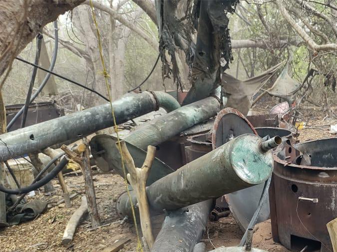 Marina en México desmantela segundo “narcolaboratorio” más grande durante el gobierno de AMLO