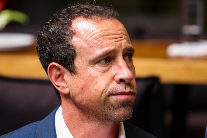 Zapopan, Jalisco, 16 de junio de 2022. Gerardo Torrado, director de Selecciones Nacionales, durante una conferencia de prensa para celebrar el anuncio de Guadalajara como ciudad sede del Mundial de la FIFA 2026, celebrada en el Ayuntamiento de Zapopan. Foto: Imago7/ Fabian Meza