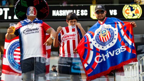 Inglewood, California, Estados Unidos de Norteamérica, 3 de agosto de 2022. , durante el partido amistoso del Leagues Cup Showcase 2022 de la Liga BBVA MX y la MLS, entre el LA Galaxy y las Chivas Rayadas del Guadalajara, celebrado en el SoFi Stadium. Foto: Imago7/ Xavier Hernández