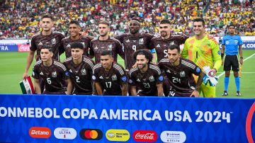 Glendale, Arizona, Estados Unidos, 30 de junio de 2024. @@@@ durante el partido de fase de grupos del Grupo B de la Copa América 2024, entre la Selección Nacional de México y la Selección de Ecuador, celebrado en el State Farm Stadium. Foto: Imago7/Etzel Espinosa