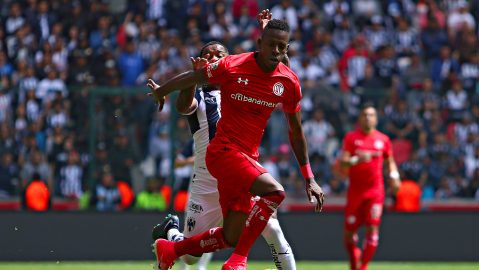 Toluca, Estado de México, 11 de febrero de 2018. , durante el juego de la jornada 6 del torneo Clausura 2018 de la Liga Bancomer MX, entre los Diablos Rojos del Toluca y los Rayados del Monterrey, celebrado en el estadio Nemesio Diez. Foto: Imago7/Alejandra Suárez