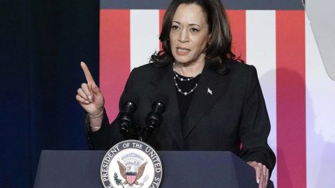 Kamala Harris, vicepresidenta estadounidense