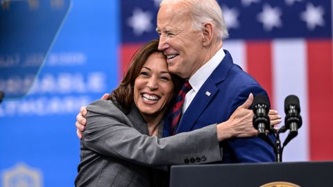 Joe Biden asegura que Kamala Harris "Está calificada para ser presidenta"