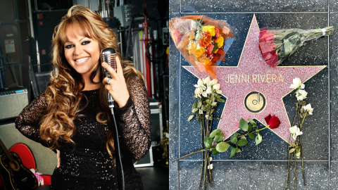 Jenni Rivera recibió un homenaje hace unas semanas donde se le otorgó una estrella en el Paseo de la Fama de Hollywood