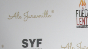 Carolina Sandoval "La Venenosa" (Siéntese Quien Pueda) en la presentación de la línea Mundo Keto Ale Jaramillo de Proteínas y Colágeno/Miami, 23 de mayo 2024.