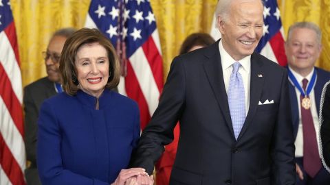 Nancy Pelosi, expresidenta de la Cámara de Representantes