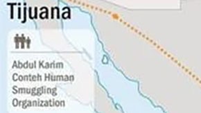Red de tráfico de migrantes