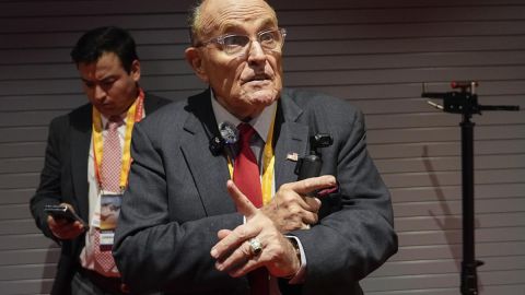 Rudy Giuliani, exalcalde de Nueva York