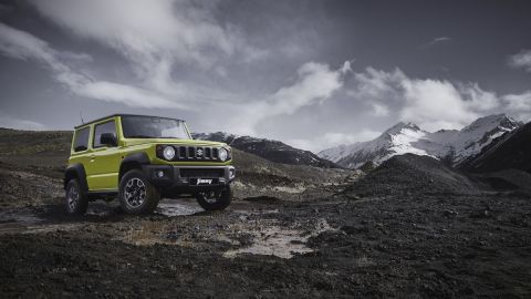 Suzuki Jimny parte delantera