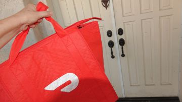 Trabajó en DoorDash por una semana para registrar sus ganancias