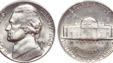 cinco centavos Jefferson