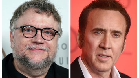 Guillermo del Toro y Nicolas Cage