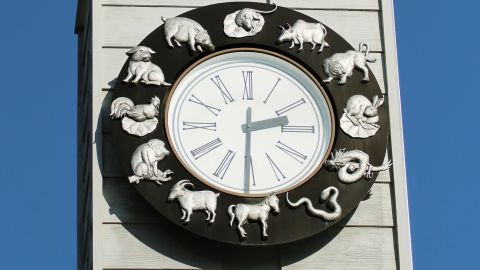 El Zodiaco chino consta de 12 signos representados por animales.