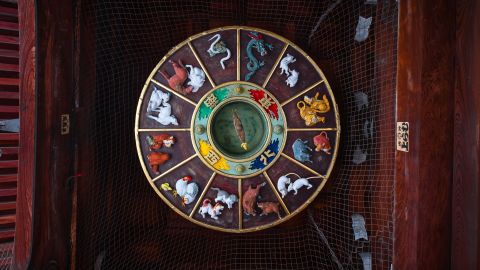 El horóscopo chino posee 12 signos representados por animales.