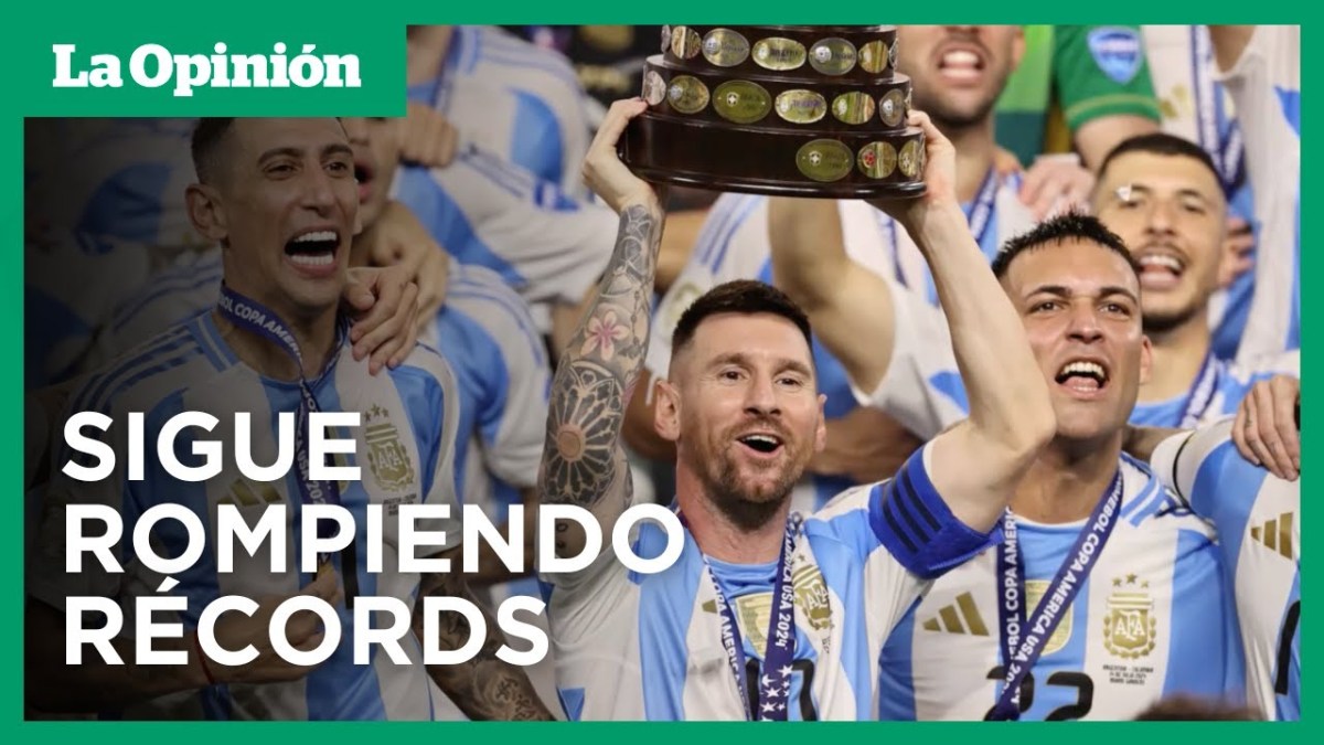 Lionel Messi vuelve a ser campeón de América | La Opinión - La Opinión