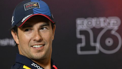 El mexicano Sergio "Checo" Pérez viene de terminar en el sexto puesto en el Gran Premio de Países Bajos.