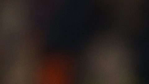 Napoli's Victor Osimhen, right, challenges Barcelona's Pau Cubarsi during the Champions League, round of 16, second leg soccer match between FC Barcelona and SSC Napoli at the Olympic Stadium in Barcelona, Spain, Tuesday, March 12, 2024. (AP Photo/Joan Monfort)