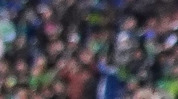 Jordan Morris, quien anotó un doblete a los Pumas, celebra un gol con sus compañeros.