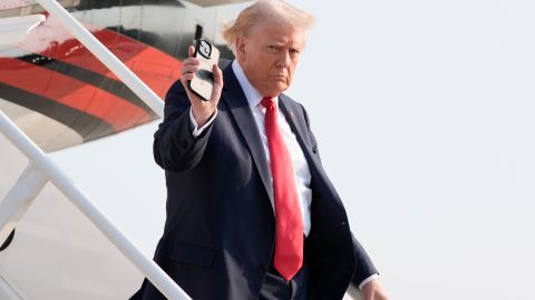 El Servicio Secreto dijo que el incidente del avión de Trump no fue un problema de seguridad.