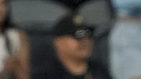 Los Angeles FC midfielder Mateusz Bogusz reacts after scoring his side's game-tying goal during the second half of a Leagues Cup soccer match against the Vancouver Whitecaps, Tuesday, July 30, 2024, in Los Angeles. (AP Photo/Ryan Sun)