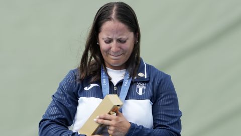 Adriana Ruano Oliva consiguió la segunda medalla en estos juegos.